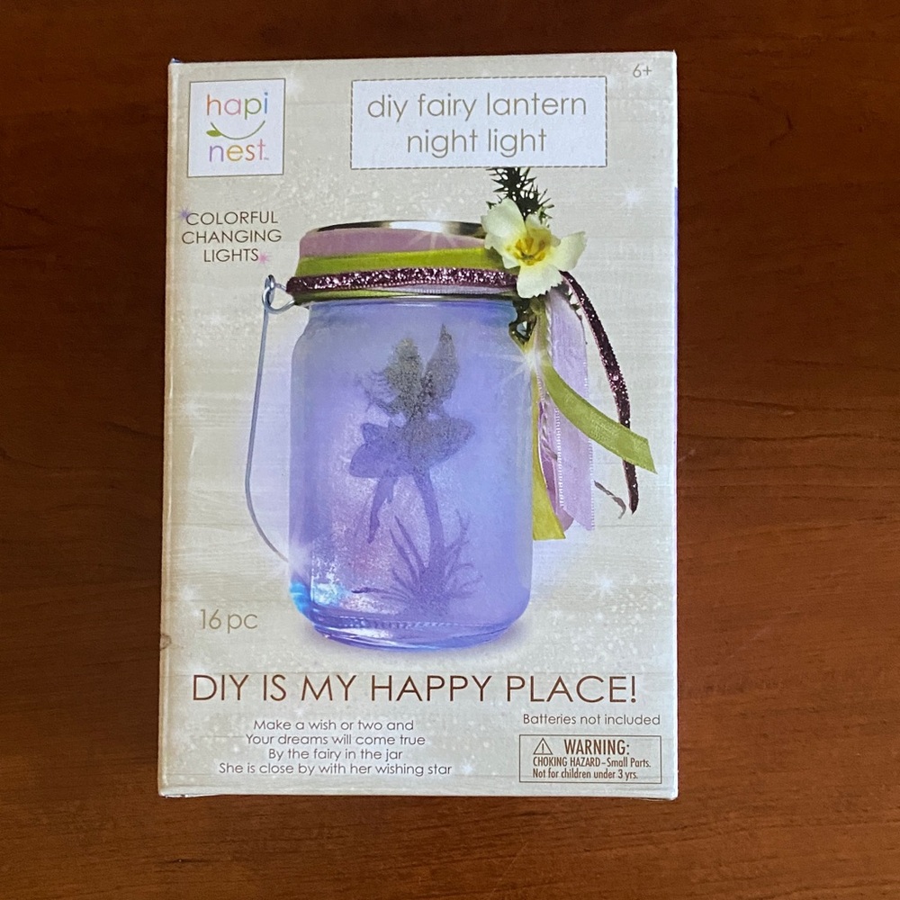 Lantern Night Light. Fairy design. NWT
